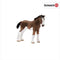 Schleich Boerderij - CLYDESDALE VEULEN - Speelfiguur