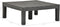 vidaXL - Tuintafel - 78x78x31 - cm - kunststof - antraciet