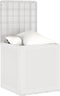 vidaXL - Tuinopbergbox - Wit - 55x53x57 - cm - PP