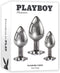 Playboy Pleasure - Pleasure 3 Ways Anal Plug Set