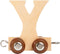Small Foot - Houten Lettertrein - Y