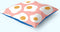 Kussenhoes HappyFriday Aware Yummy Multicolour 50 x 50 cm 2 Onderdelen