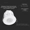 V-TAC VT-81042 - LED Lamp - 10W - Warm Wit
