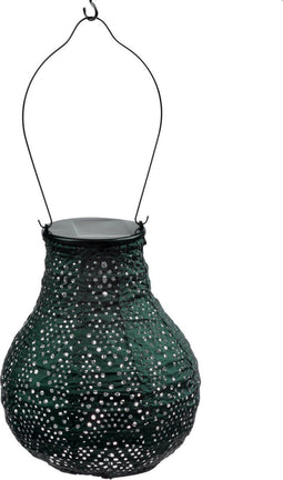 Lumiz Solar Tuinverlichting - Tuinverlichting op zonne energie - Tuinverlichting - Buitenlampjes - Tuinverlichting op zonneenergie - Buitenverlichting - Buitenlamp - Decoratie - Ikat Bulb - 16 cm - Groen