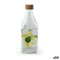 Glazen fles La Mediterránea Metaal Glas 1 L (24 Stuks)