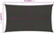vidaXL - Zonnezeil - 160 - g/m² - 6x8 - m - HDPE - antracietkleurig