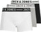 JACK&JONES SENSE TRUNKS - Boxershorts - 3-pack - Light Grey Melange (3-pack)