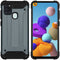 imoshion Hoesje - Geschikt voor Samsung Galaxy A21s - Rugged Xtreme Backcover - Donkerblauw