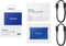 Samsung Portable T7 - Externe SSD - 500 GB - USB C 3.2 - Blauw