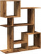 vidaXL - Kamerscherm - / - boekenkast - 92x29x112 - cm - hout - oud - houtkleurig