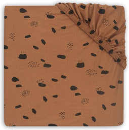 Jollein Hoeslaken - Boxmatras Jersey 75x95cm Spot - Caramel
