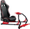 Oplite GT3 Superfast V2 - Racesim-chassis - Verstelbare kunstlederen stoel - Rood Zwart