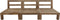 Tuin loungeset Aruba 3-delig (incl. kussens) - Naturel/wit - Teak