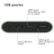 imoshion® Powerbank 10000 mAh - Snellader 18W - USB C & USB A - Geschikt voor o.a. Apple iPhone en Samsung - Groen