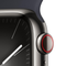 Apple Watch Series 9 - 41mm - Roestvrij staal - Grafiet - GPS + Cellular