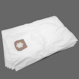 5 vacuum cleaner bags, filter bags, micro fleece 30l capacity for vacuum cleaners such as Daniclean