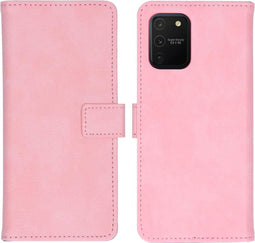 iMoshion Hoesje Geschikt voor Samsung Galaxy S10 Lite Hoesje Met Pasjeshouder - iMoshion Luxe Bookcase - Roze