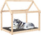 vidaXL - Hondenmand - 111x80x100 - cm - massief - grenenhout