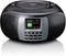 Lenco SCD-860BK - Draagbare DAB+/FM radio - Bluetooth CD-speler groot LCD display - Zwart