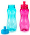 Veldfles 550 ml Blauw Roze Groen Plastic