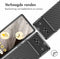 iMoshion Hoesje Geschikt voor Google Pixel 7a Hoesje Siliconen - iMoshion Carbon Softcase Backcover - Zwart