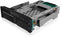 Icy Box IB-173SSK - 2fach Wechselrahmen voor SATA/SAS - 1x 2,5 + 1x 3,5 HDD - 5,25 inch