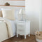 Nachtkastje Alexandra House Living Wit 33 x 53 x 37 cm