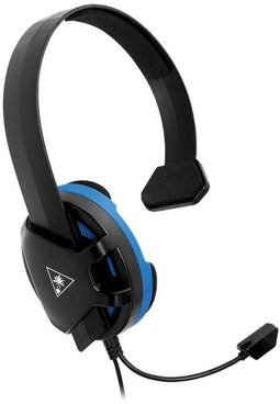 Turtle Beach Recon Chat - Headset - Brilvriendelijk - Blauw Zwart