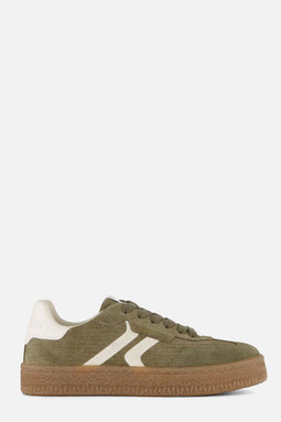 Tamaris 108253 - Lage Sneakers - Ademend mesh - Groen