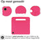imoshion Tablet Hoes Kinderen Geschikt voor Samsung Galaxy Tab A7 - imoshion Kidsproof Backcover met handvat - Roze /Roze