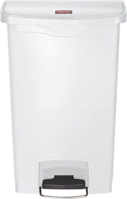 Rubbermaid - Pedaalemmer - Slim - Jim - 50 - L - wit