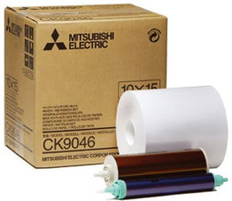 Mitsubishi CK-9046 - Fotopapier 10 x 15 cm - Wit