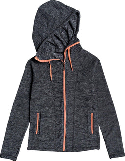 Roxy Elect Feelin - Dames Thermoshirt - WarmFlight™ technologie - Charcoal Heather - Maat S