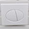 vidaXL - Hangend - toilet - met - verborgen - stortbak - keramiek - wit