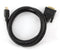 Gembird CC-HDMI-DVI-0.5M - HDMI naar DVI Kabel - Vergulde connectoren - Zwart
