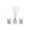 kaarsjes DKD Home Decor Wit Kerstmis 5 x 5 x 6 cm