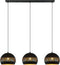 Hanglamp Trophy Bowl 3-lichts - Zwart | BY-OLAF