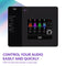 Stream 200 XLR - Pro audiocontroller - Microfoonvoorversterker LCD-scherm hoge resolutie-encoders 4 actieknoppen