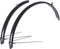 BBB Cycling CityGuard - Spatbordenset - Voor- en achterspatbord - 28 Inch - Zwart
