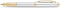 Sheaffer vulpen - 100 E9340 - M - Bright chrome gold tone - SF-E0934053