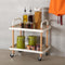 Groentetrolley Versa Skuvoy Wit Metaal Polypropyleen 36 x 55 x 53,5 cm