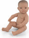 Miniland Babypop Jongetje Met Vanillegeur 40 Cm Bruine Ogen