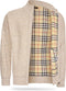 Cappuccino Italia Bounded Jacket - Heren Vest - 100% Polyester - Beige - M