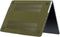 Lunso Geschikt voor MacBook Air 15 inch (2023-2025) cover hoes - case - Sand Army Green