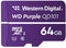 WD Purple SC QD101 - microSDXC 64GB - UHS-I Class 10