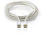 Nedis CCTB64700AL10 - USB-C Kabel - 100 cm - Aluminium