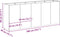 vidaXL - Plantenbak - 200x40x80 - cm - koudgewalst - staal - zwart