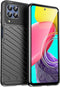 iMoshion Hoesje Geschikt voor Samsung Galaxy M53 Hoesje Siliconen - iMoshion Thunder Backcover - Zwart