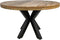 HSM Collection Ronde eettafel Portland - ø120 cm - mangohout/ijzer