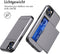 iMoshion Hoesje Geschikt voor iPhone 13 Hoesje - Ruimte voor 2 pasjes - iMoshion Backcover met pasjeshouder - Grijs